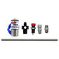 Nitrous Express NXML15600 Nitrous Oxide Purge Kit Mainline -4 AN Hose Purge Solenoid Fittings 3/16" Stainless Tubing Kit