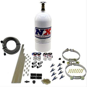 Nitrous Express NXML4000 Nitrous System Mainline Sport Compact Low Pressure Direct Port w/ 10 lb Bottle