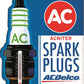 ORB-90152406 AC Delco Spark Plugs Thermometer Metal Sign