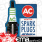 ORB-90152406 AC Delco Spark Plugs Thermometer Metal Sign