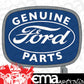 ORB-90160748 Genuine Ford Parts Embossed Steel Coat Hook Sign