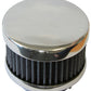 O'Brien Truckers OTAC4SC Polished Smooth Air Cleaner 4" O.D X 3-5/8" H suit 2-5/8" Carburettor Neck