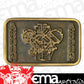 O'Brien Truckers OTBBA Ardun Bronze Belt Buckle suit 1-1/2" Wide Belt