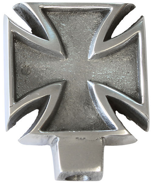 O'Brien Truckers OTEMCDIP Iron Cross Dipstick Handle Polished Aluminium