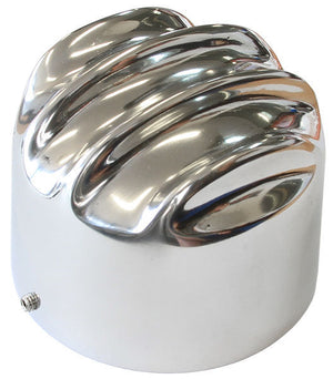 O'Brien Truckers OTEOBS Polished Finned Alloy Breather Cover 2-3/8" ID