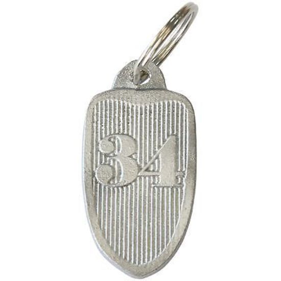 O'Brien Truckers OTKC34 34 Ford Grille Shaped Keyring Keychain Cast Alum
