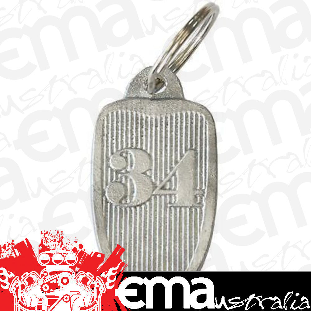 O'Brien Truckers OTKC34 34 Ford Grille Shaped Keyring Keychain Cast Alum