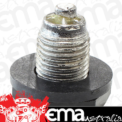 Aeroflow Performance Products AF59-2001 Magnetic Drain Plug 1/2"-20 Thread Fits Most Oil Pans