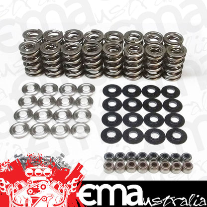 Chev / Holden LS1 LS2 LS3 L98 V8 Holden Commodore & HSV VT-VF Dual Valve Spring Kit.650" Lift PAC Racing Springs PAC11905KX-KIT