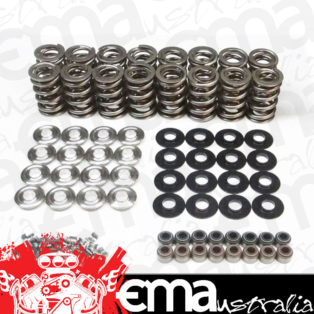 Chev / Holden LS1 LS2 LS3 L98 V8 Holden Commodore & HSV VT-VF Dual Valve Spring Kit.650" Lift PAC Racing Springs PAC11905KX-KIT