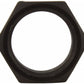 Panelfast PAN010A-34BK Aluminium Jam Nut 5/8-18 R/H Thread w/ 3/4 Hex Black Pan010A-3/4Bk