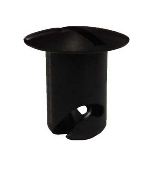 Panelfast PANABK6550 Dzus Fastener Black Aluminium Oval Head Fastener 7/16" X .550 Grip (each)