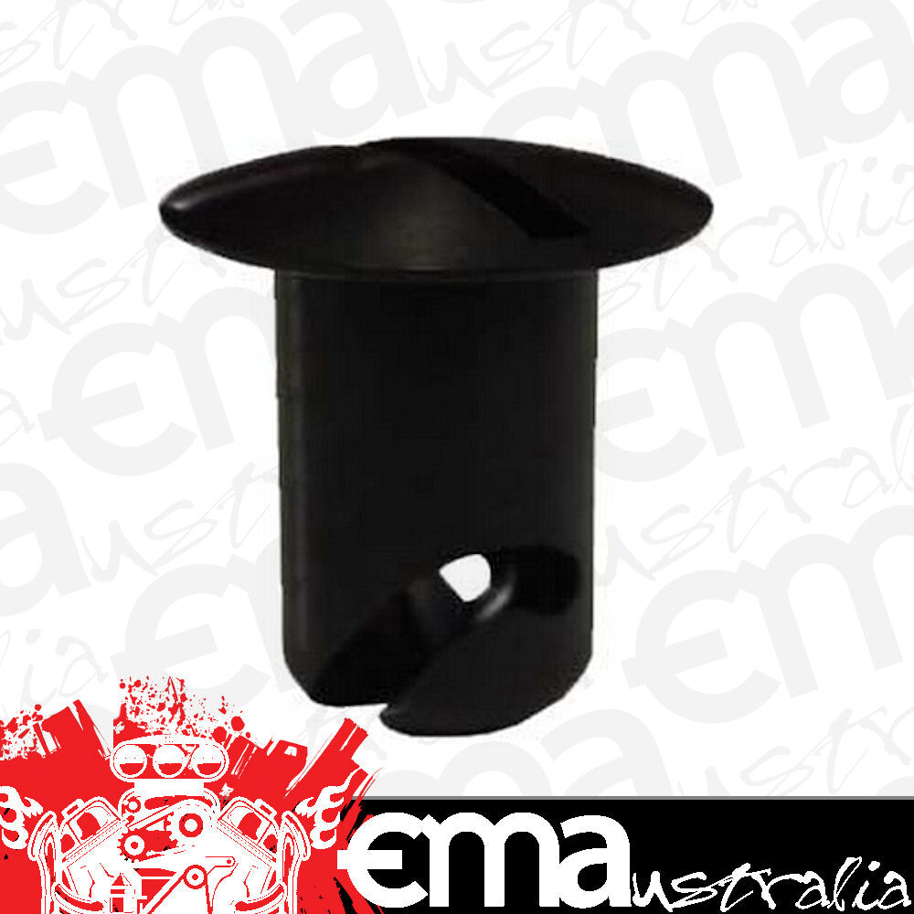 Panelfast PANBABK6550 Dzus Fastener Black Aluminium Oval Head Fastener 3/16" Hex Drive 7/16" X .550 Grip (each)