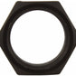 Panelfast PANFA010LBK Aluminium Jam Nut 5/8-18 L/H Thread w/ 3/4 Hex Black