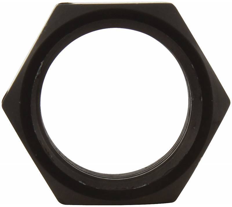 Panelfast PANFA010LBK Aluminium Jam Nut 5/8-18 L/H Thread w/ 3/4 Hex Black
