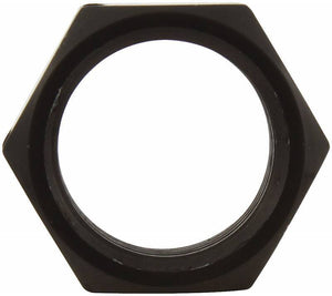 Panelfast PANFA010LBK Aluminium Jam Nut 5/8-18 L/H Thread w/ 3/4 Hex Black
