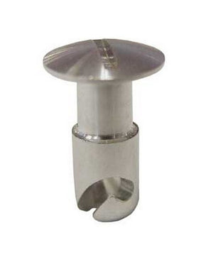 Panelfast PANUA4400 Dzus Fastener Aluminium Under Cut Oval Head Fastener 1/4" X .400 Grip (each)