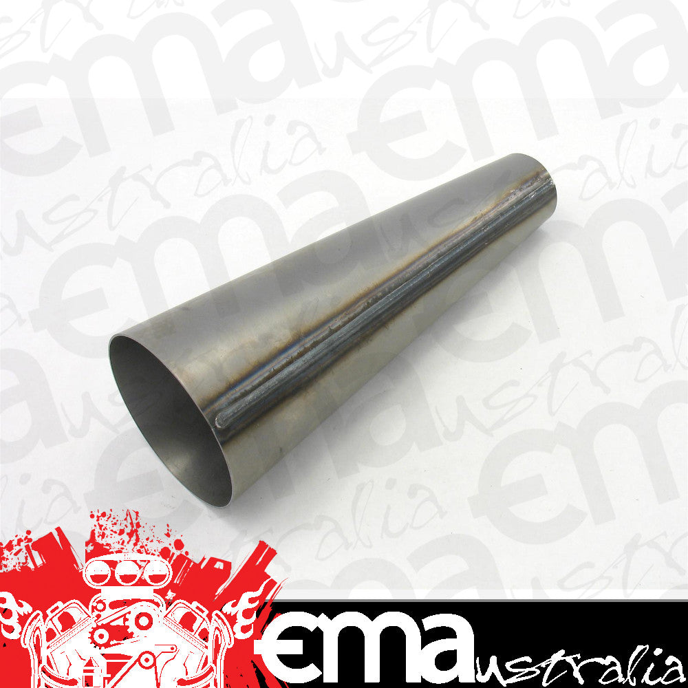 Patriot Exhaust PATH7327 Patriot Megephone Exhaust Tip Raw 2" Inlet X 4" Outlet X 12" Long