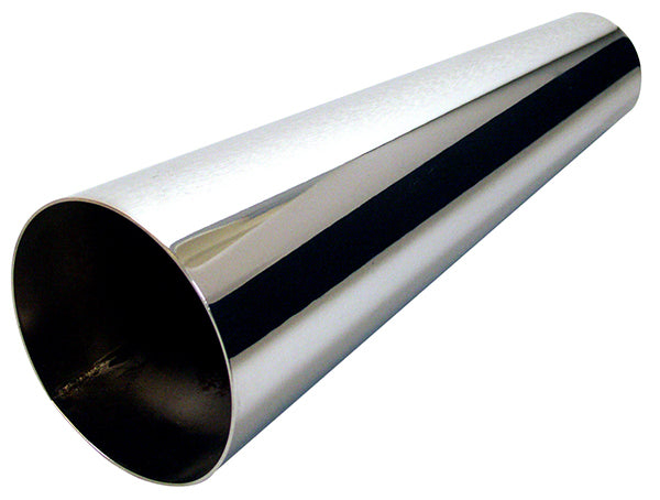 Patriot Exhaust PATH7329 Raw Finish Megaphone Exhaust Tip 1-5/8" Inlet X 3-1/2" Outlet X 30" L
