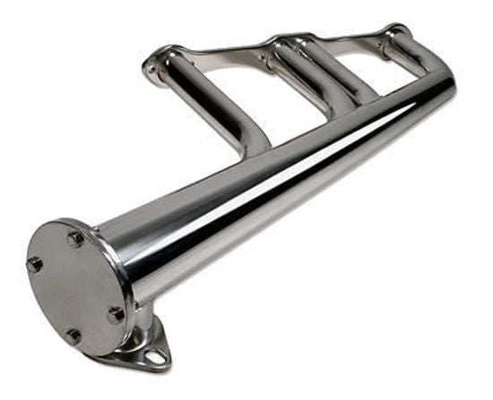 Patriot Exhaust PATH8040-1 Patriot Lakester Street Rod Headers Chev SB Mid Length Ceramic Coated