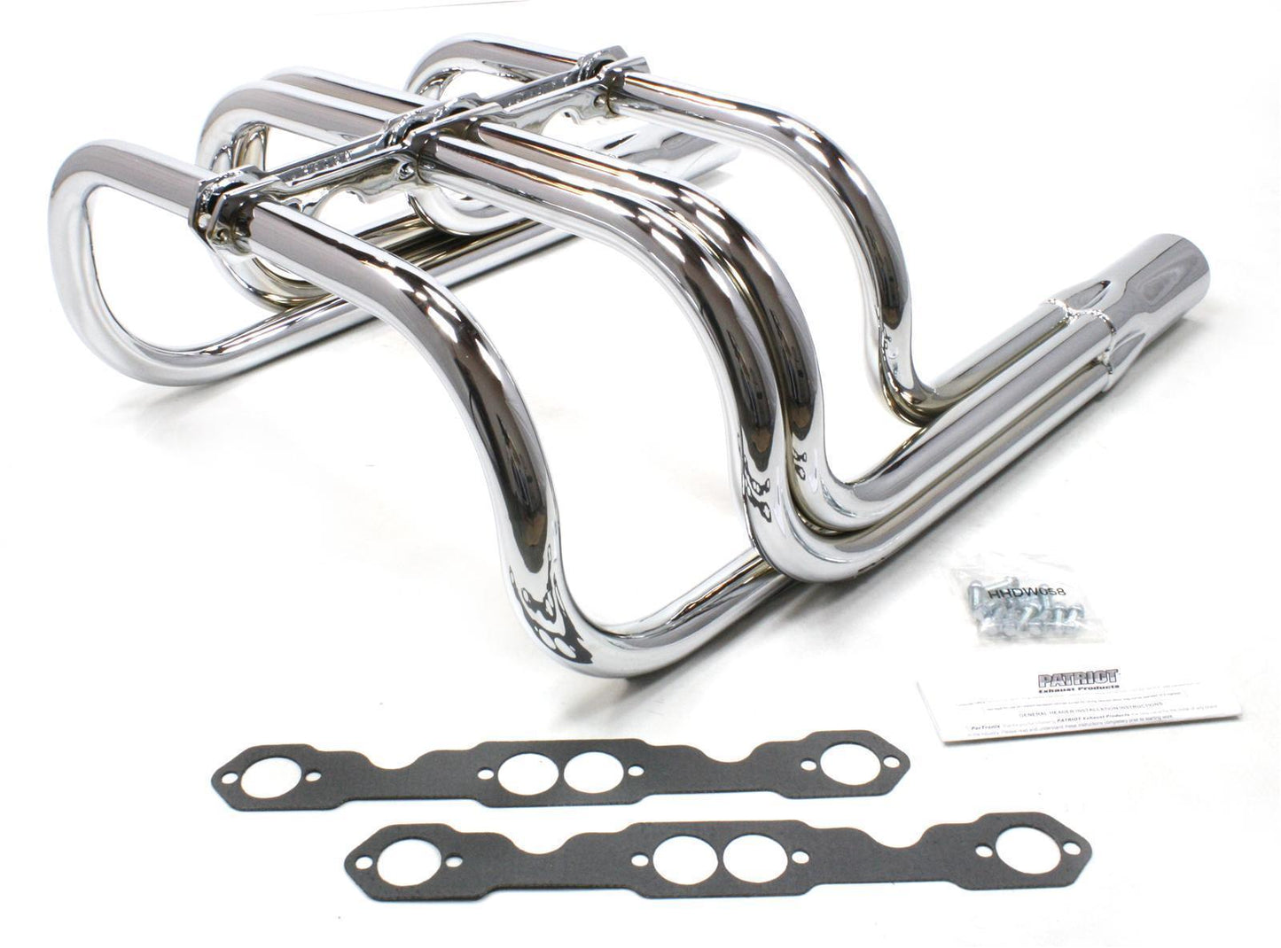 Patriot Exhaust PATH8060 Patriot Classic Style Roadster Headers Chrome suit Chev SB 265-400 V8