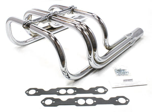 Patriot Exhaust PATH8060 Patriot Classic Style Roadster Headers Chrome suit Chev SB 265-400 V8