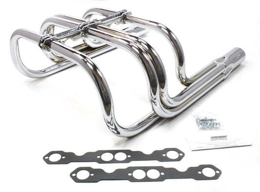 Patriot Exhaust PATH8060 Patriot Classic Style Roadster Headers Chrome suit Chev SB 265-400 V8