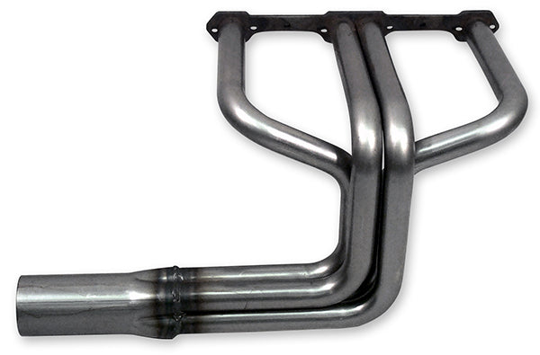Patriot Exhaust PATH8071 Patriot 32 Hi-Boy Headers SB Chev Round Port 1-5/8" Primary Pipe w/ 2-1/2" Collector Raw