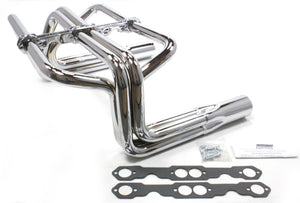 Patriot Exhaust PATH8072 Patriot Roadster 32 Hi-Boy Headers Chrome suit Round Port Chev SB V8