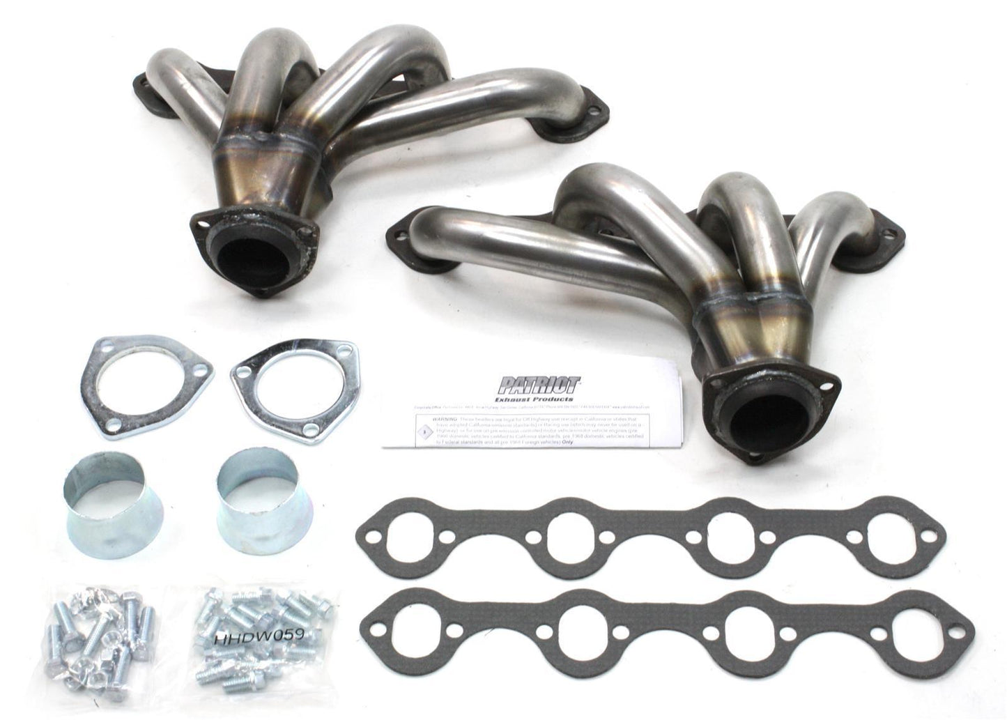 Patriot Exhaust PATH8427 Patriot Tight Truck Headers Raw Finish suit Ford SB 289-351W V8