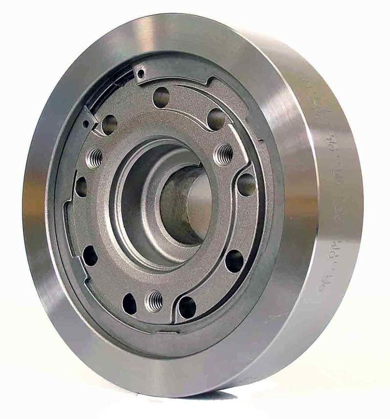 Powerbond PB1009-SS Race Series 6.5" Harmonic Balancer 28 Oz. In. Ford 302-351W 3-Bolt Countersunk Pulley Location C/W Hub