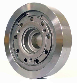 Powerbond PB1009-SS Race Series 6.5" Harmonic Balancer 28 Oz. In. Ford 302-351W 3-Bolt Countersunk Pulley Location C/W Hub