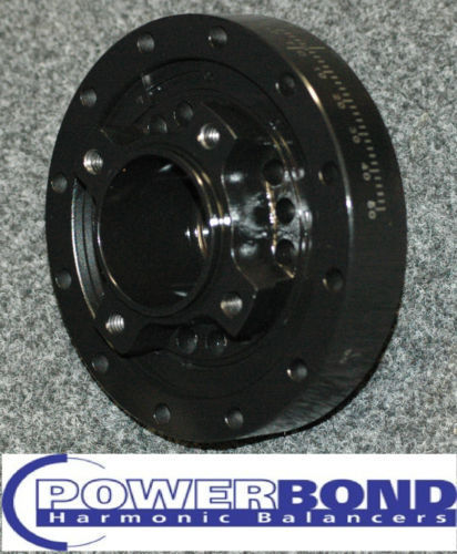 Powerbond PB1060-SS Race Series Balancer Ford Windsor 302-351 28Oz Raised Pulley