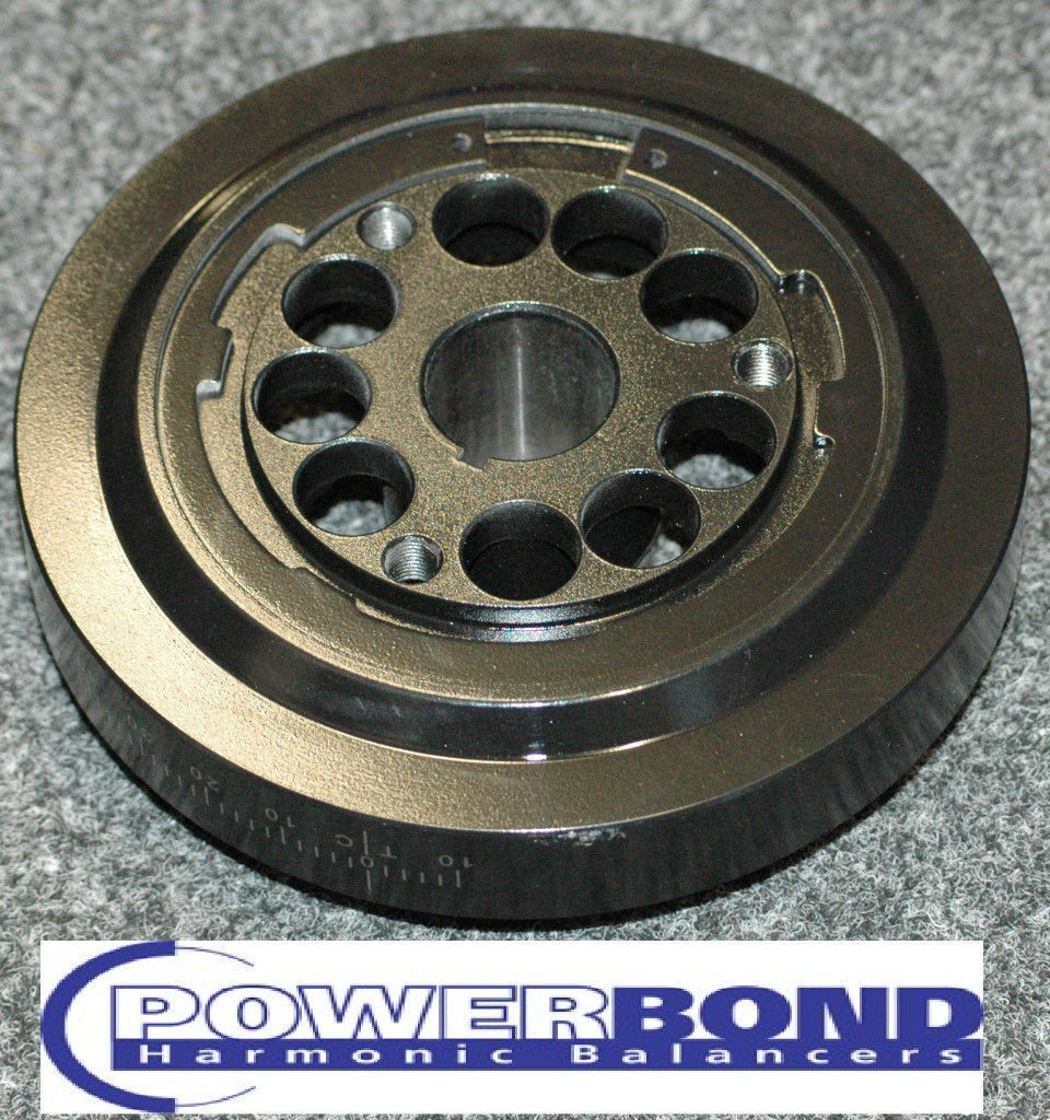 Powerbond PB2221-SS Chev 283-350 Race Series 7" Harmonic Balancer Neutral Balance