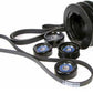 Powerbond PBK002 Holden Ve 06-On L98 6L V8 25% Underdrive Balancer & Pulley Kit