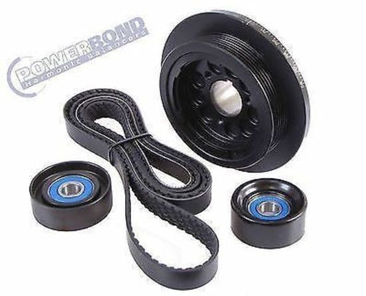 Powerbond PBK016 25% U/Drive Balancer & Pulley Kit Holden Ve Commodore 6.0L V8