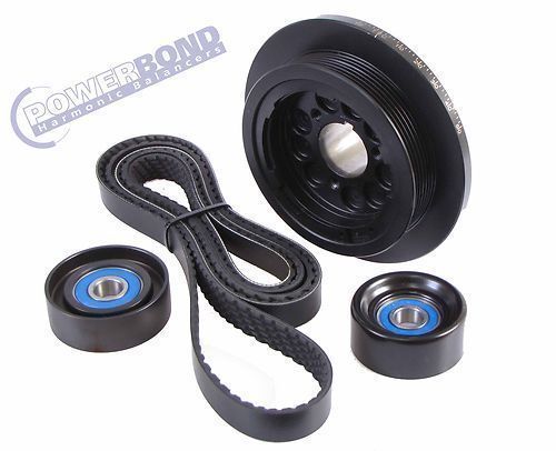 Powerbond PBK017 20% U/Drive Balancer & Pulley Kit Holden Ve Commodore 3.6L V6