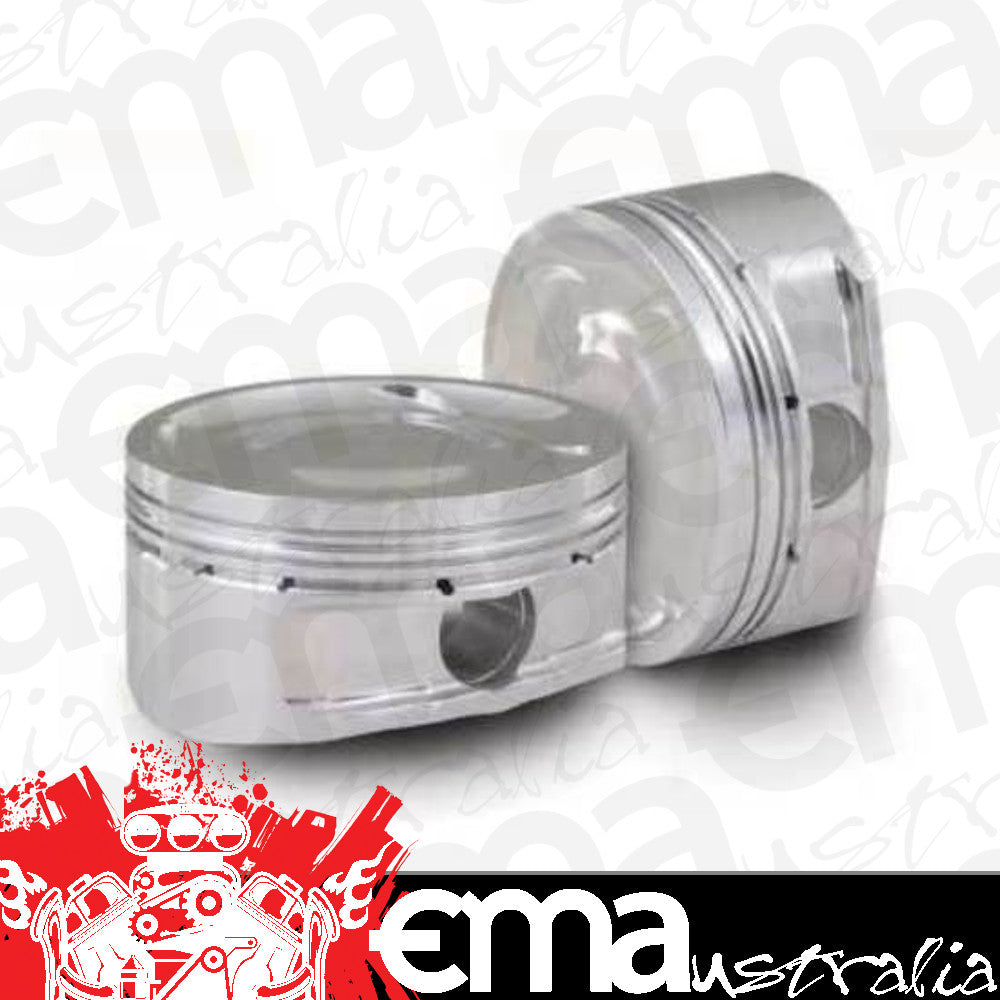 CP PISTONS CHEV/HOLDEN LS2 +005 FORGED DISH TOP PISTON & RING SET PBLS1004005CP