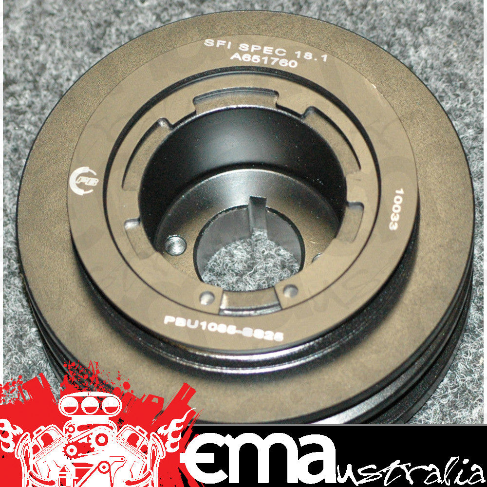 Powerbond PBU1085-SS25 25% Underdriven Race Balancer For Nissan/Commodore Rb30 85-88