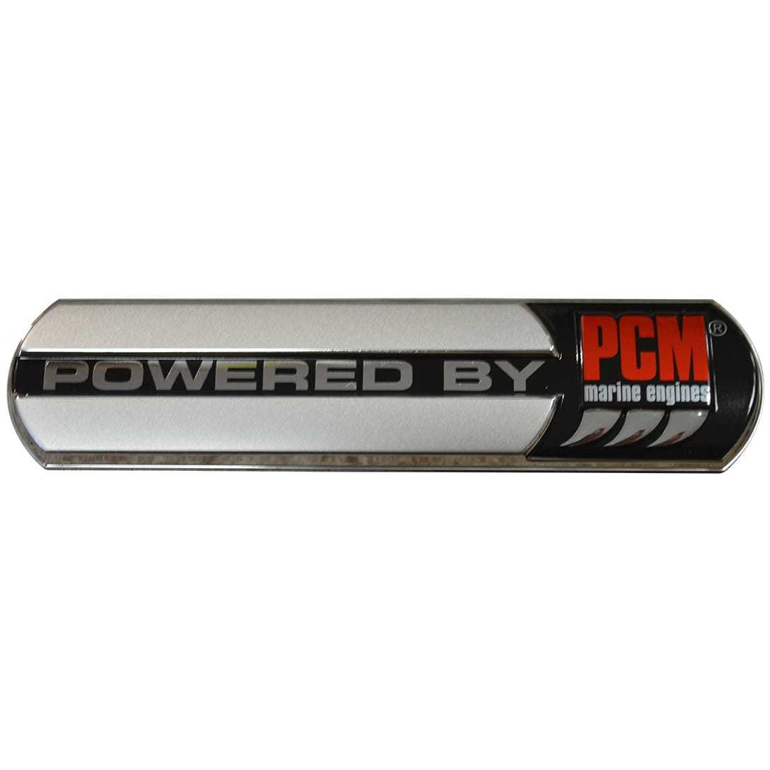 Pleasurecraft Marine PCMBADGE PCM Powered By Pcm Vortec Adhesive Badge