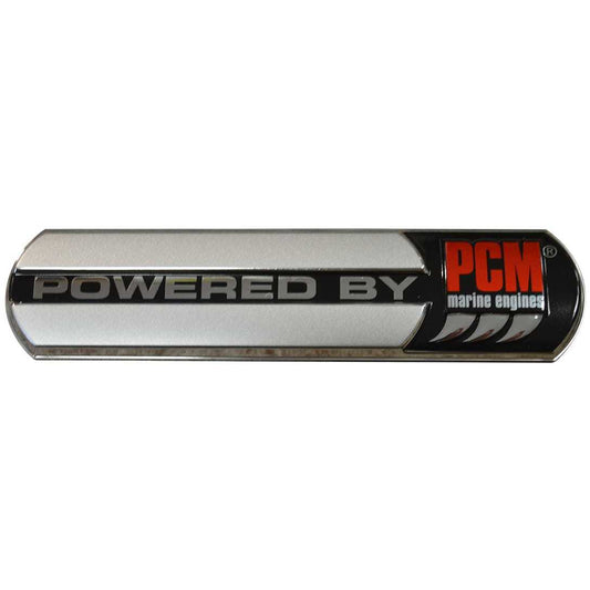 Pleasurecraft Marine PCMBADGE PCM Powered By Pcm Vortec Adhesive Badge
