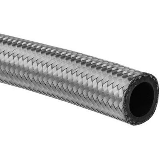 Proflow PFE100-10R Stainless Steel Braided E85/Methanol Compatible Hose -10AN (per metre)