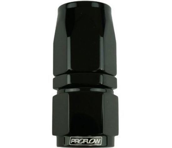 Proflow PFE101-04BK Straight Hose End -04AN Hose to Female Black