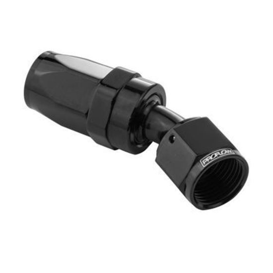 Proflow PFE107-04BK 30 Degree Hose End -04AN Hose to Female Black