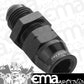 Proflow PFE108-08BK 1/2" Tube to Male -08AN Hose End Aluminium Tube Adaptor Black