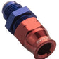Proflow PFE108-12 3/4" Tube to Male -12AN Hose End Aluminium Tube Adaptor Blue/Red