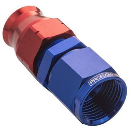 Proflow PFE109-05 5/16" Tube to Female -06AN Hose End Aluminium Tube Adaptor Blue/Red