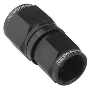 Proflow PFE131-04-06BK Female Flare Union Swivel Hose End Straight -04AN to -06AN Black