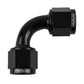Proflow PFE133-06BK 90 Degree Female Flare Union Swivel Hose End -06AN Black