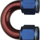 Proflow PFE136-06 180 Degree Female to Female Union Swivel Hose End -06AN Blue